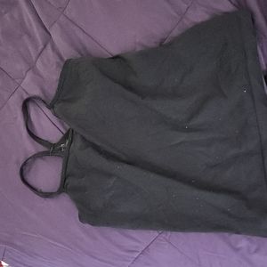 Racer back tummy tuck halter